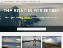 Tablet Screenshot of bedsforcyclists.co.uk